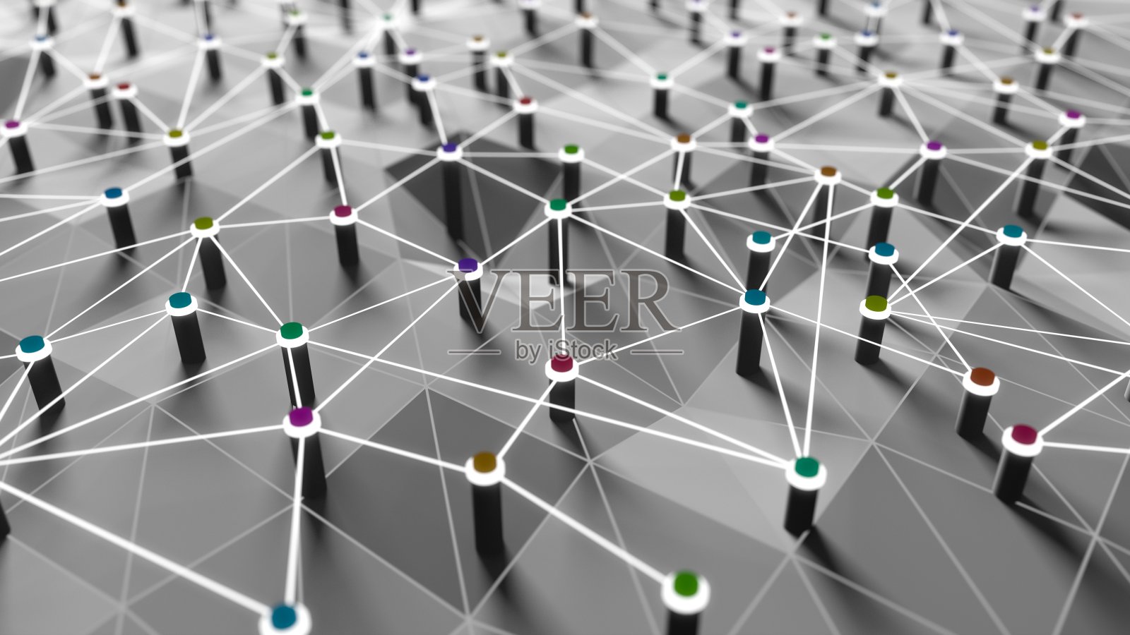 管道和连接的背景技术-3d渲染照片摄影图片