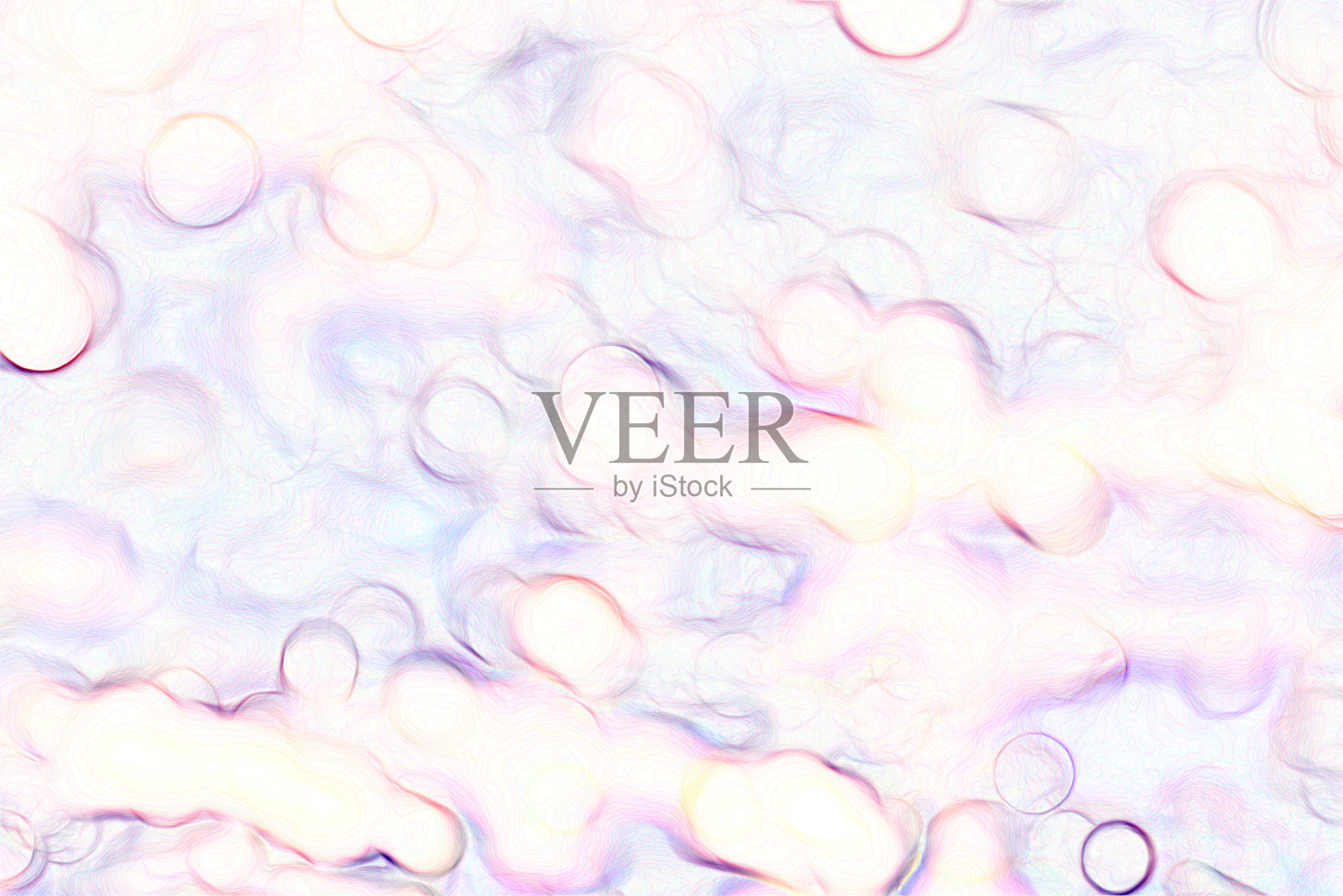 明亮的白色背景模糊明亮的彩色散景圈照片摄影图片