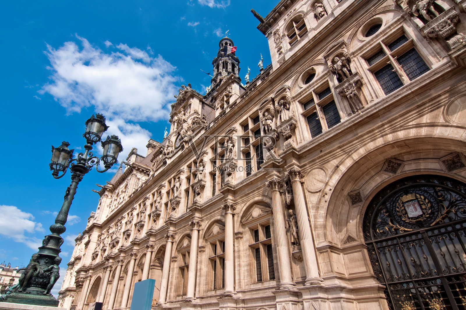 法国巴黎的维尔酒店照片摄影图片