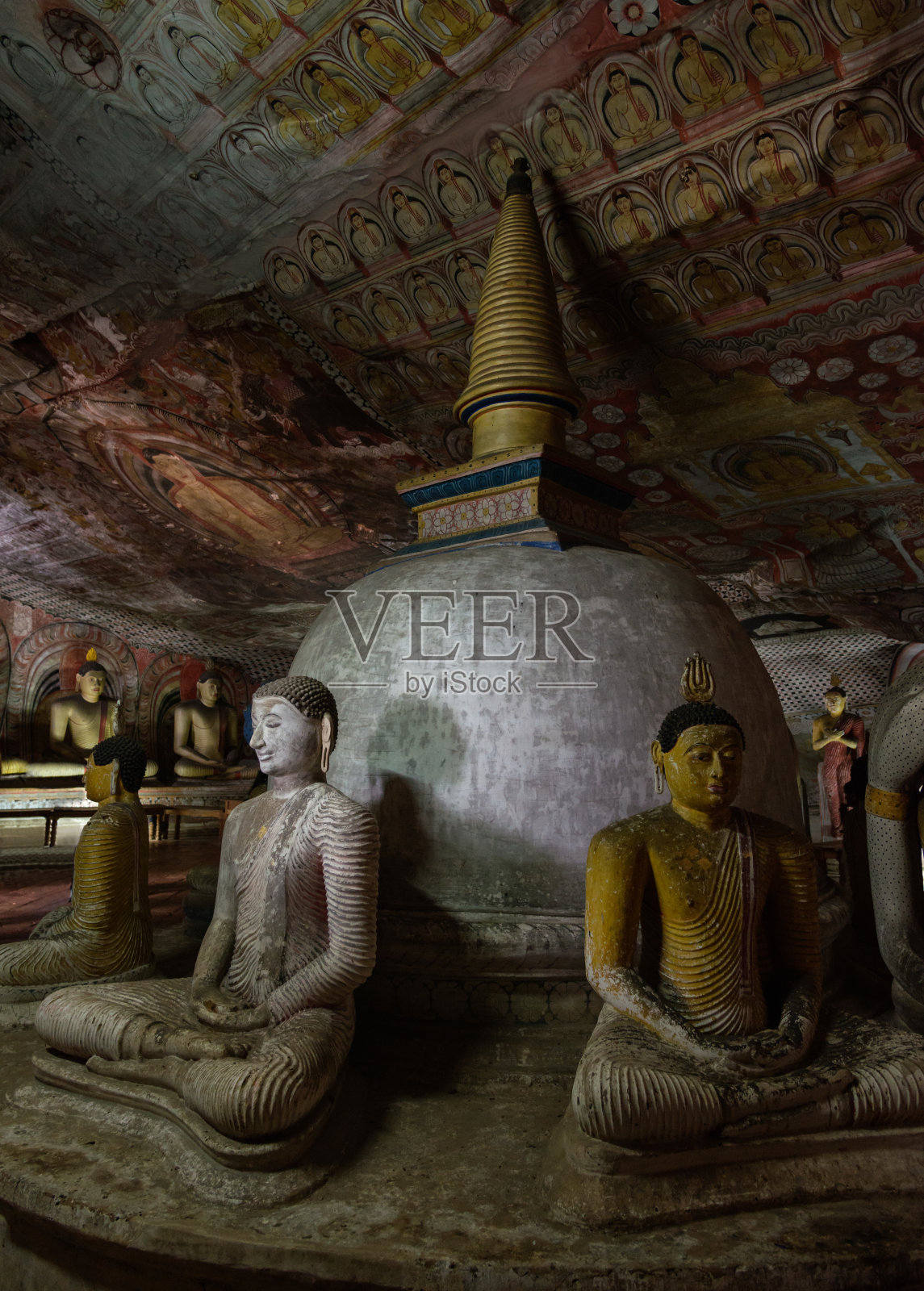 斯里兰卡的一座古老的寺庙照片摄影图片