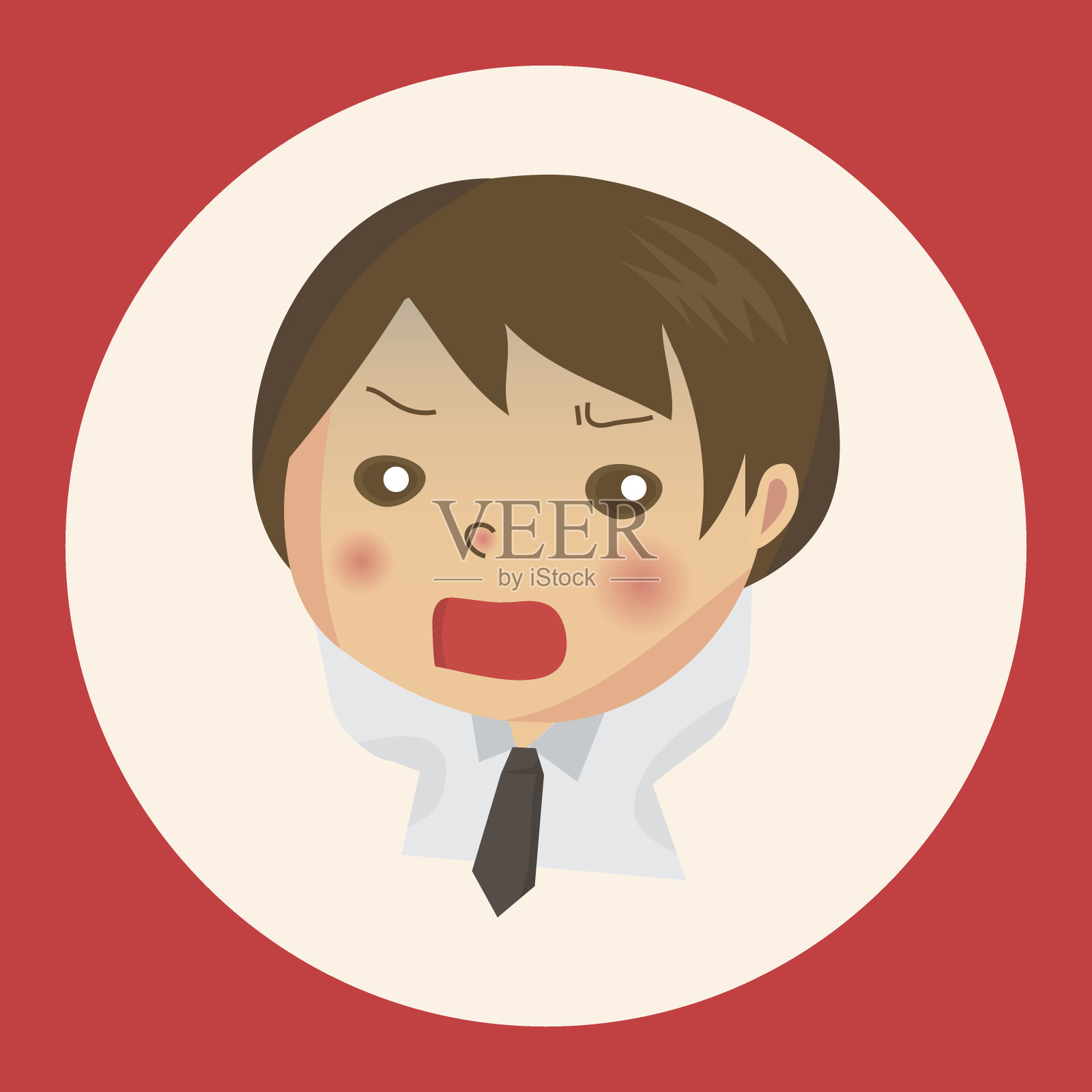 商业人物性格主题元素向量，eps设计元素图片