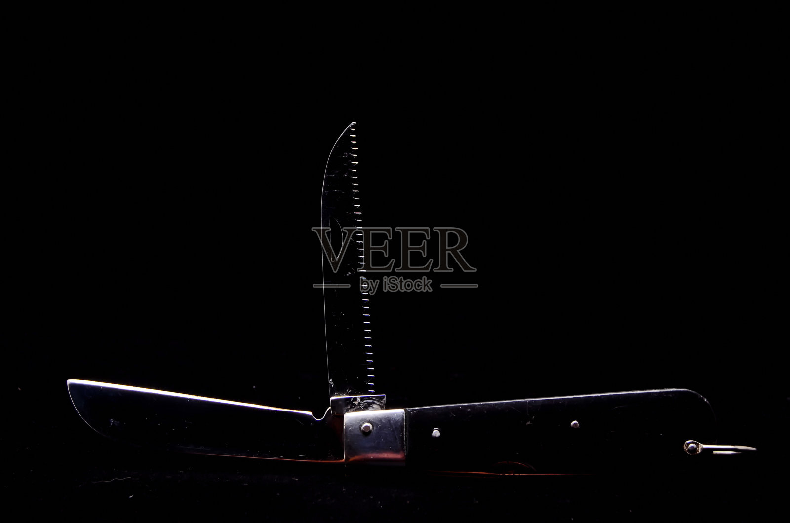 复古黑色刀具照片摄影图片