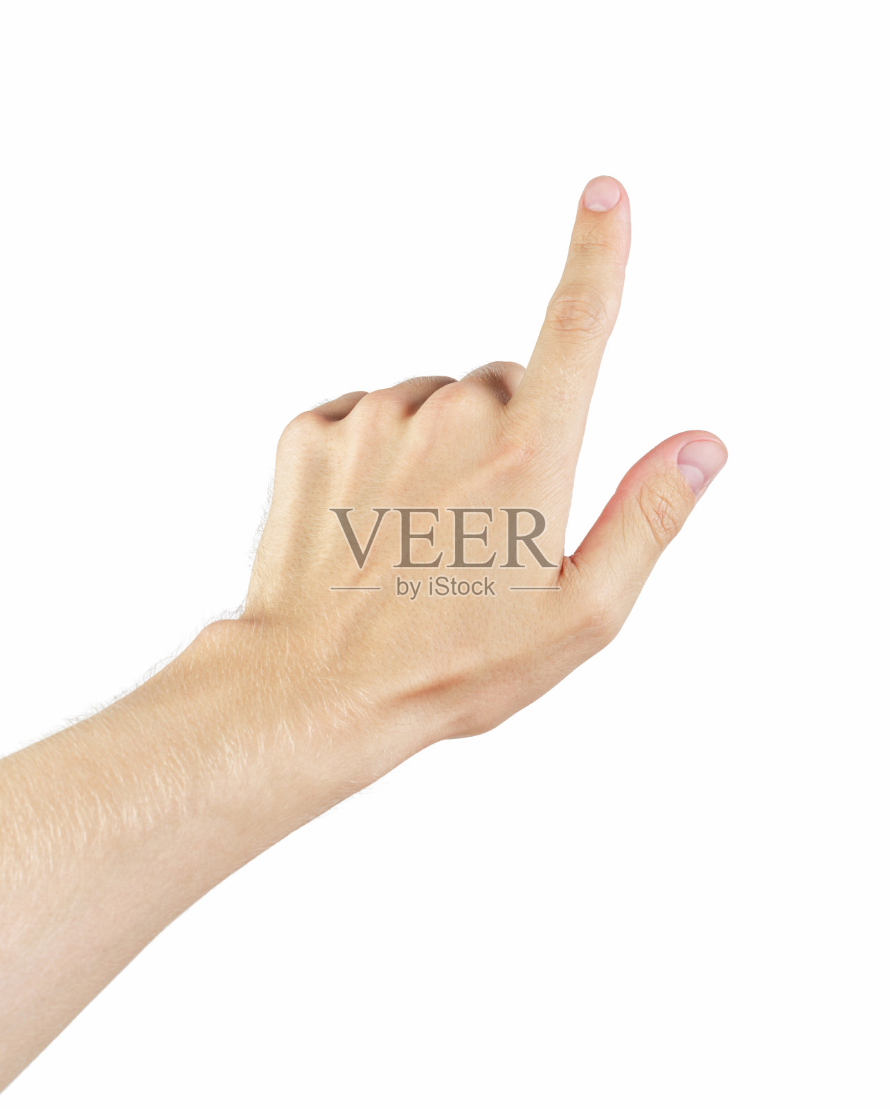 大人左手摸手势照片摄影图片