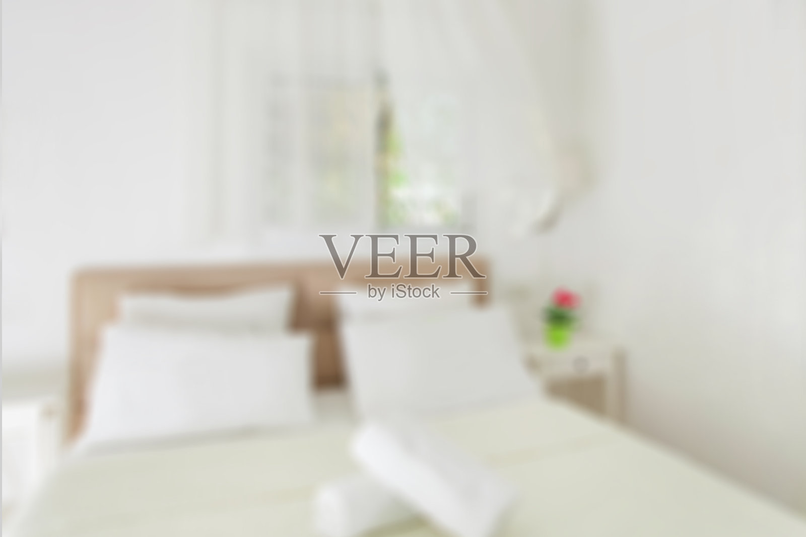 白房间酒店背景照片摄影图片