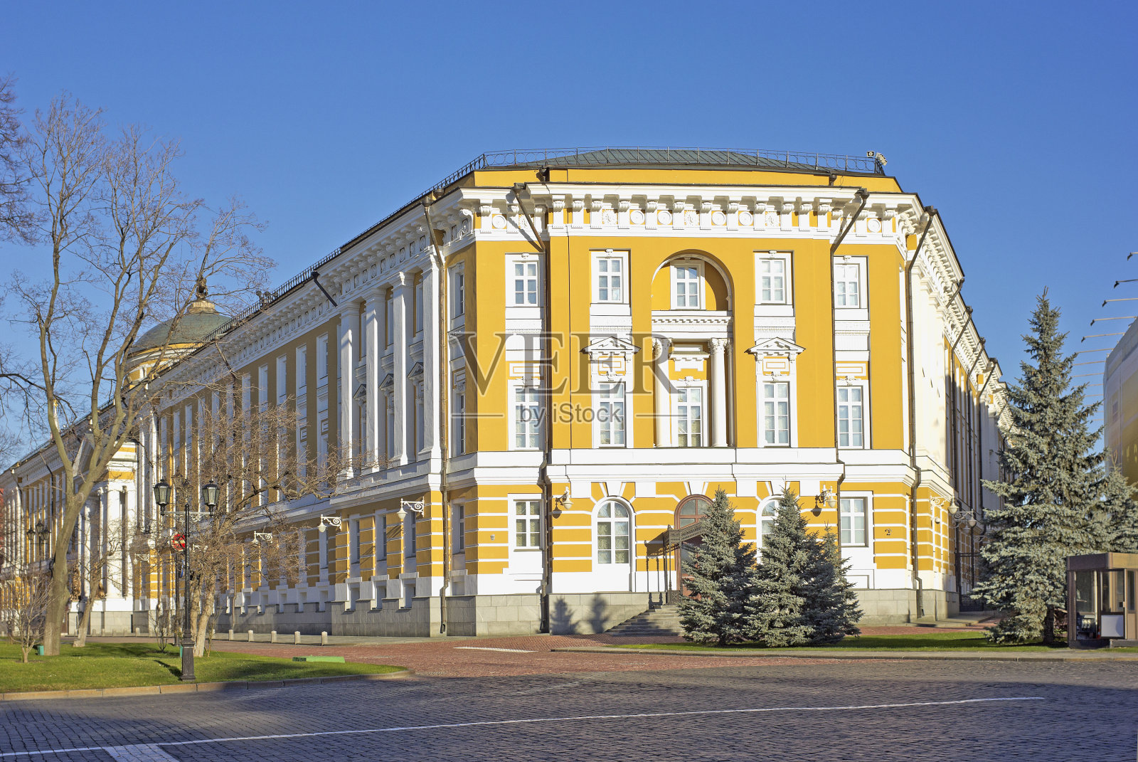 俄罗斯克里姆林宫莫斯科政府大楼照片摄影图片