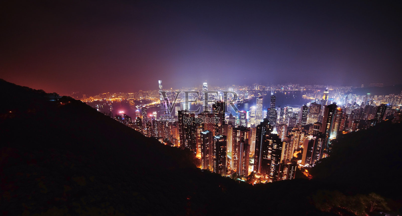 香港太平山顶照片摄影图片