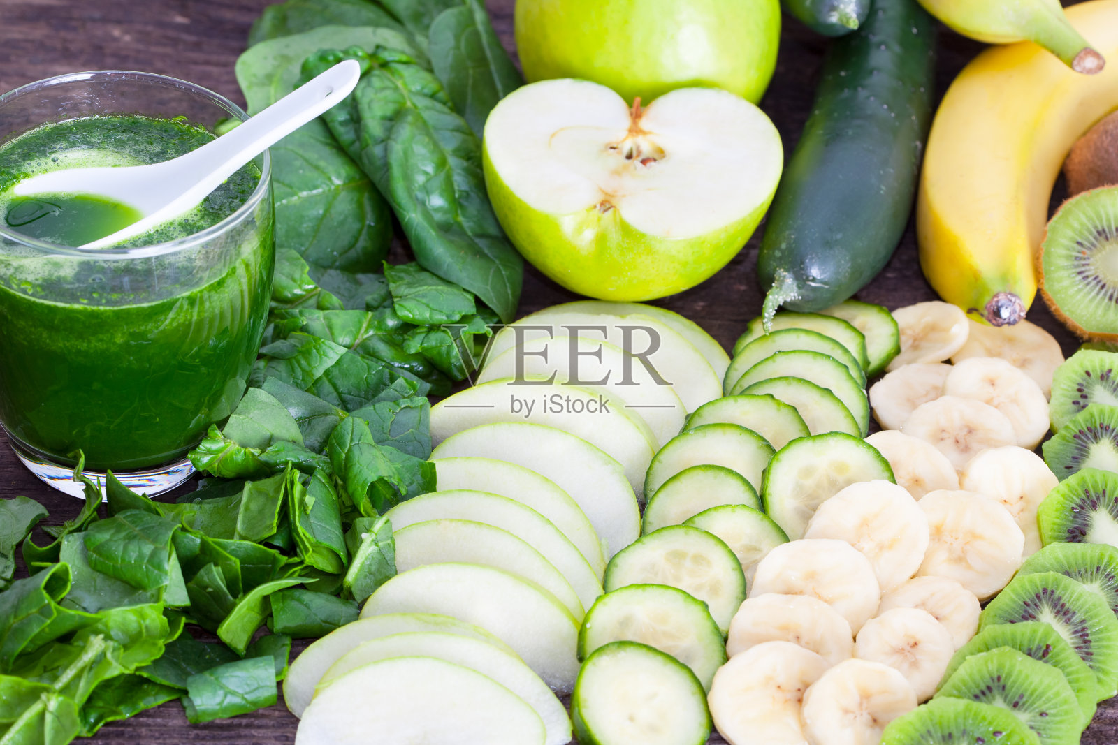 绿色健康奶昔照片摄影图片