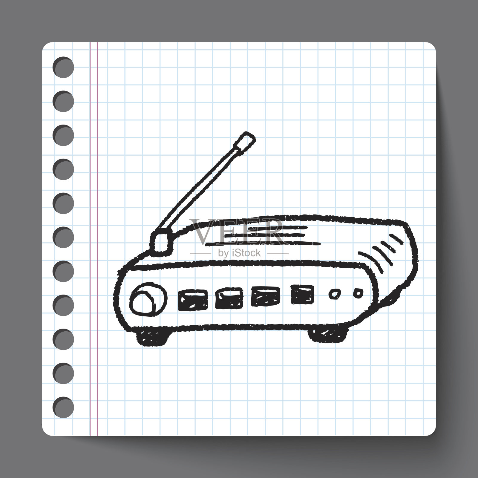 现代涂鸦插画图片素材