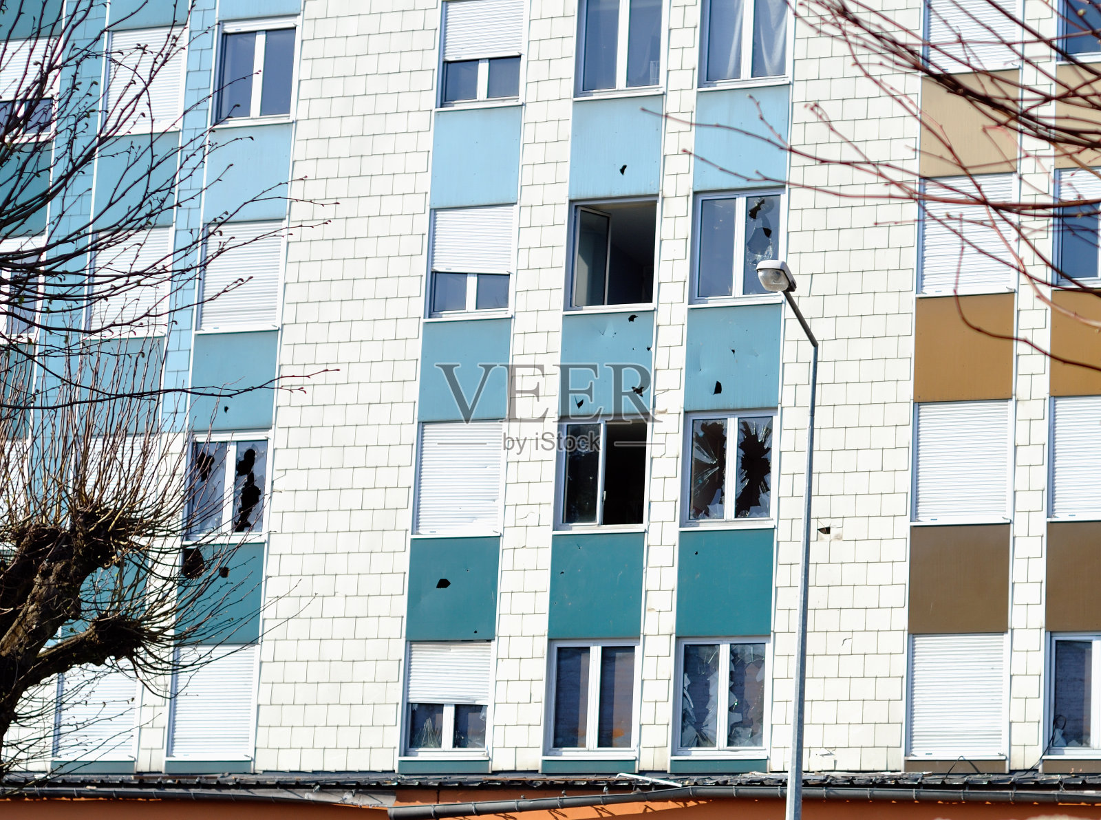 破旧的建筑照片摄影图片