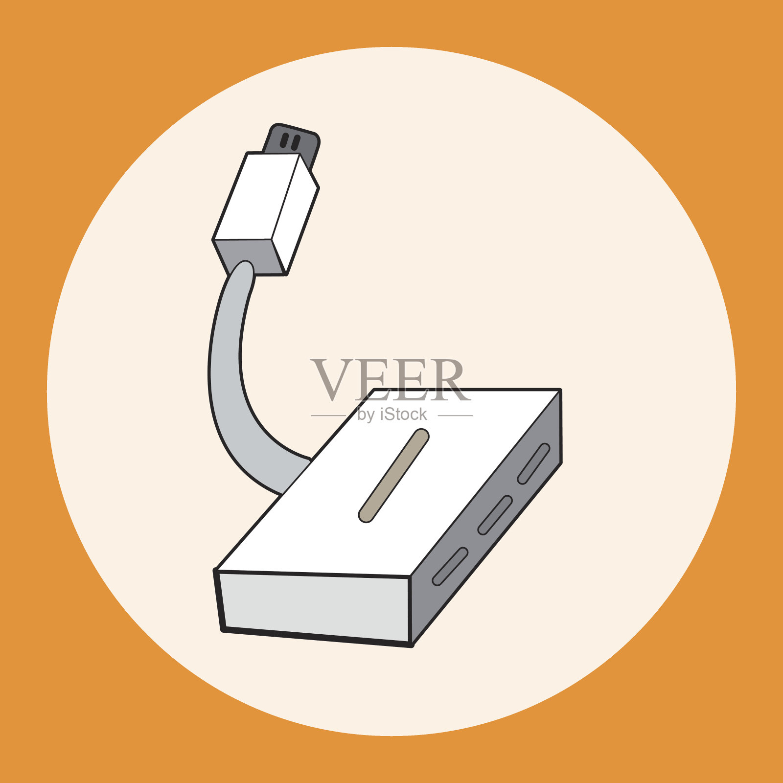 计算机相关设备usb主题元素设计元素图片