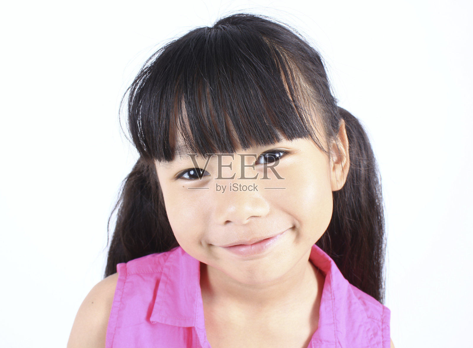 可爱的小女孩照片摄影图片