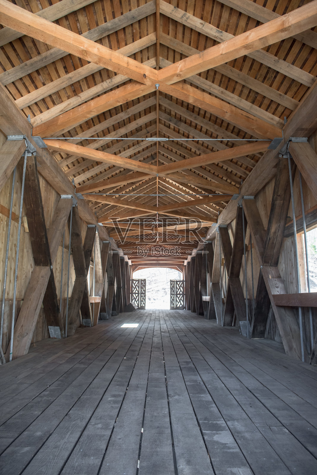 康斯托克棚桥照片摄影图片