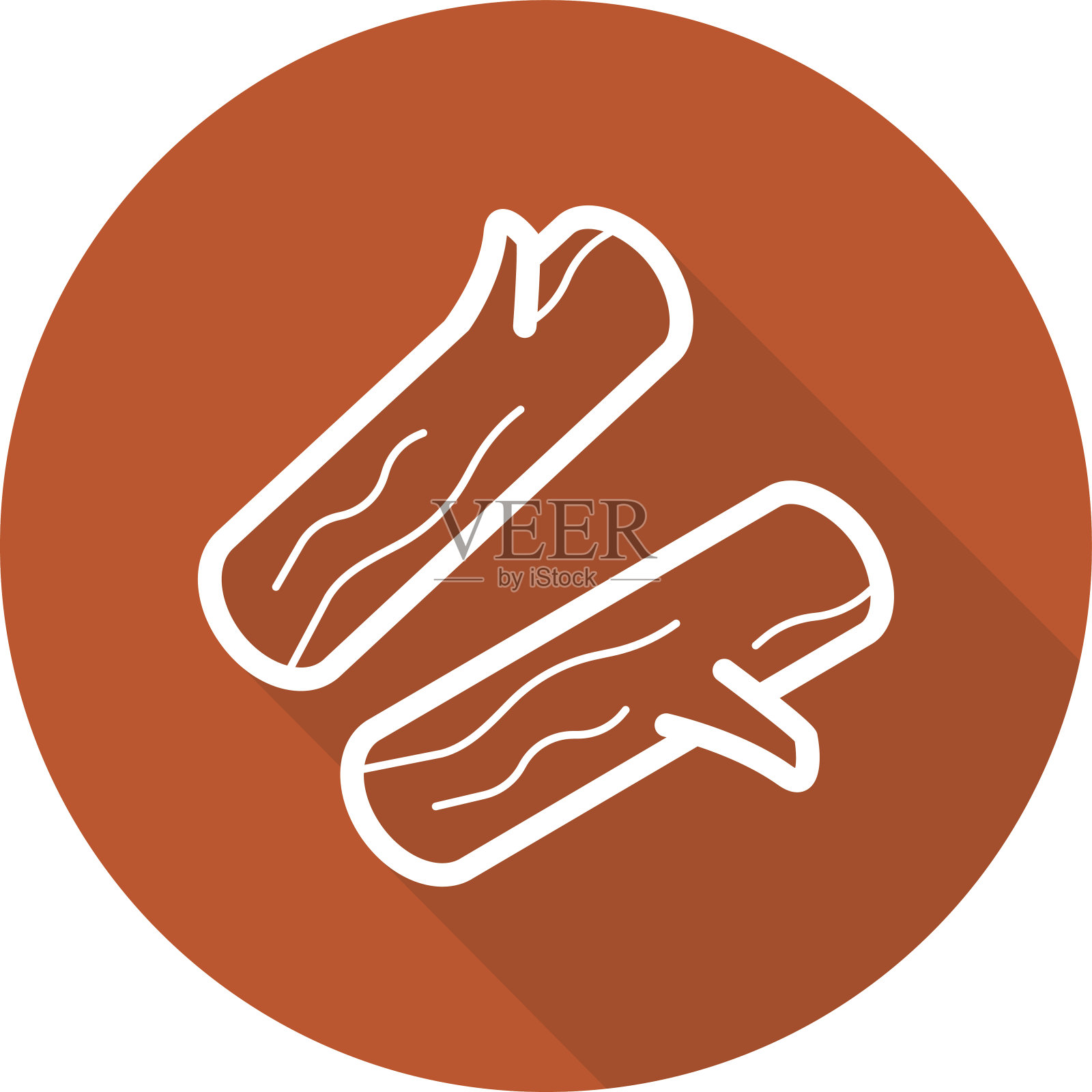 柴火图标设计元素图片