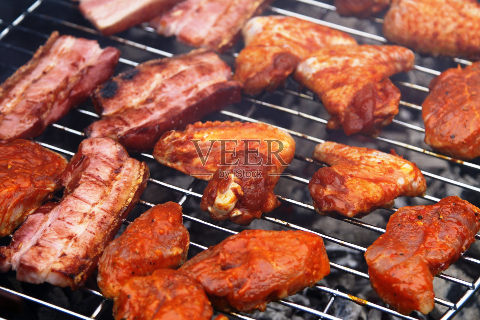 烧烤架照片摄影图片