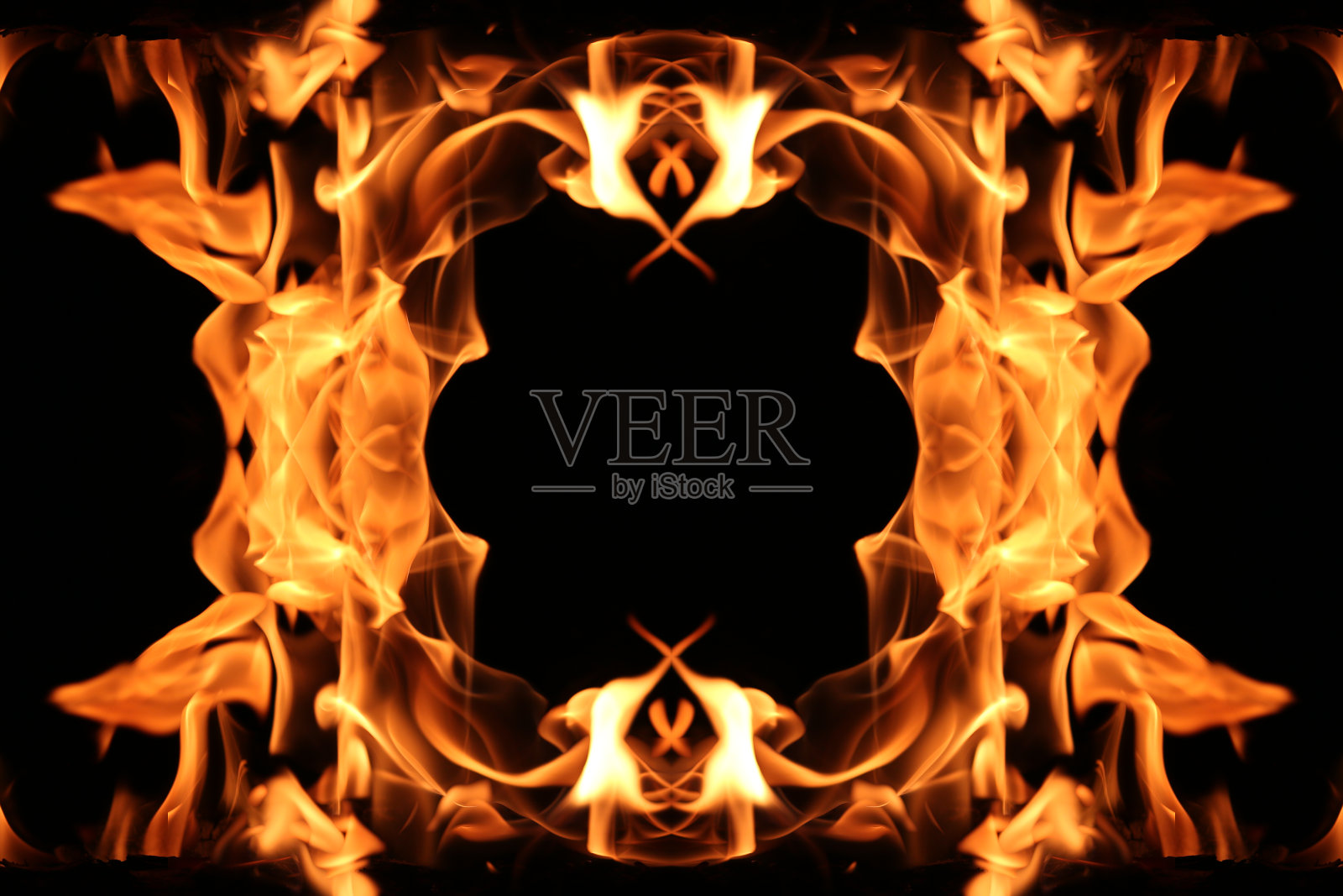 热火焰设计。照片摄影图片