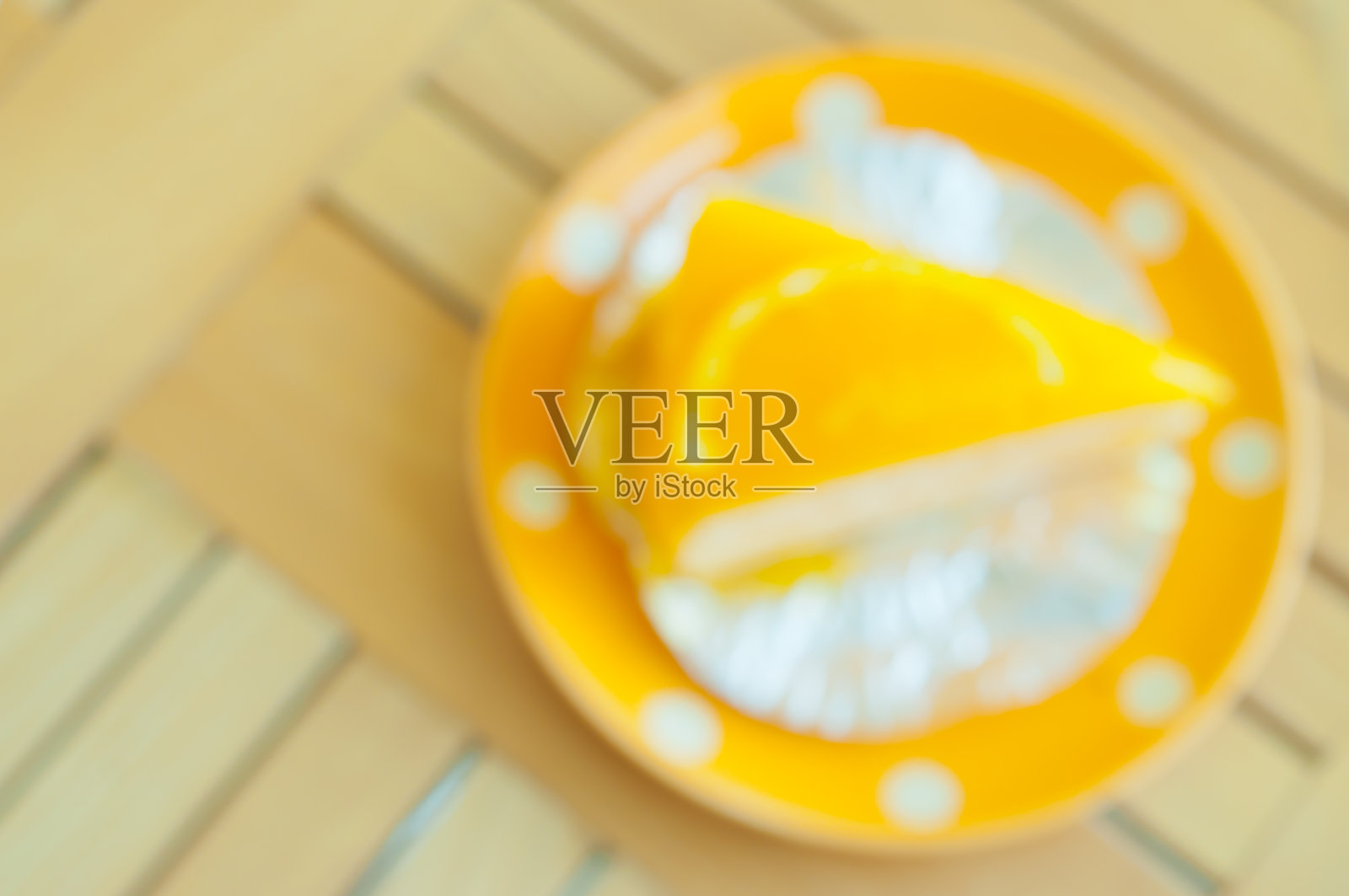 模糊照片橙色蛋糕照片摄影图片