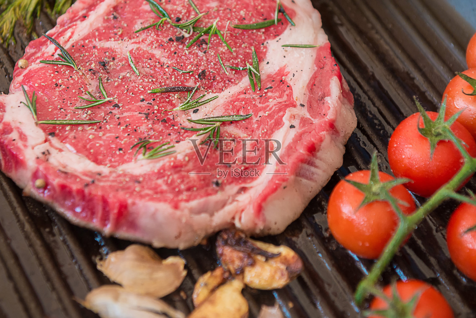 牛排烹饪照片摄影图片