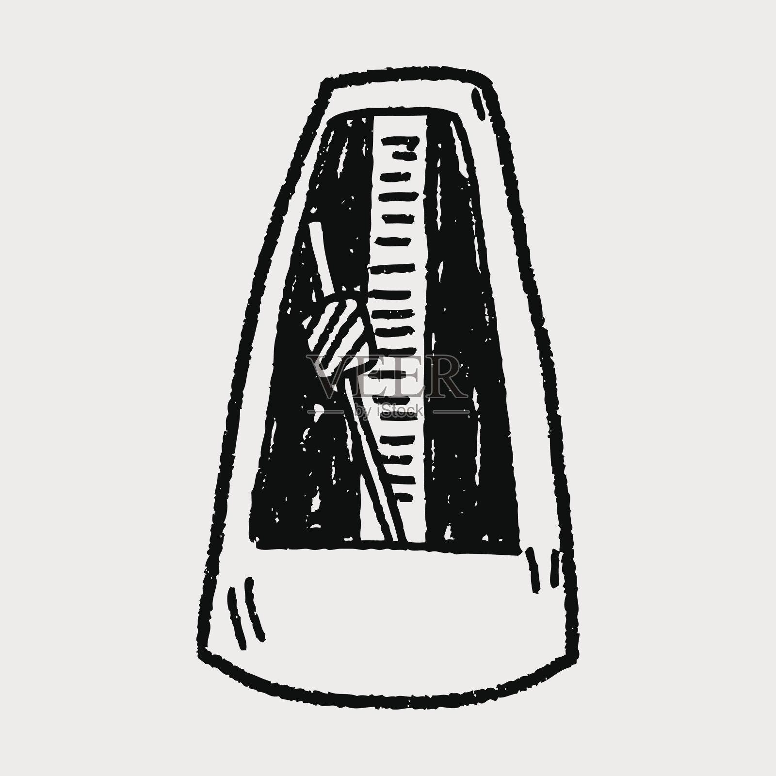 Metronome涂鸦插画图片素材