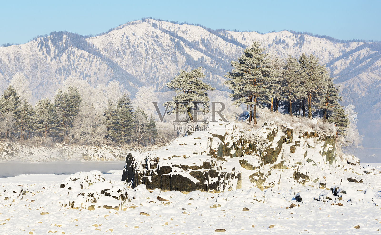 冬天的风景照片摄影图片