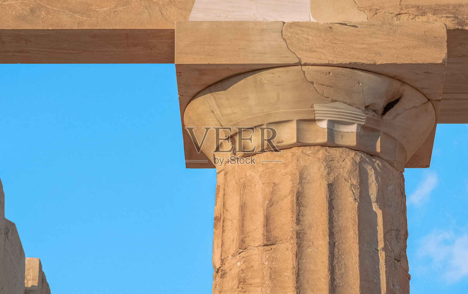 卫城神庙的圆柱照片摄影图片