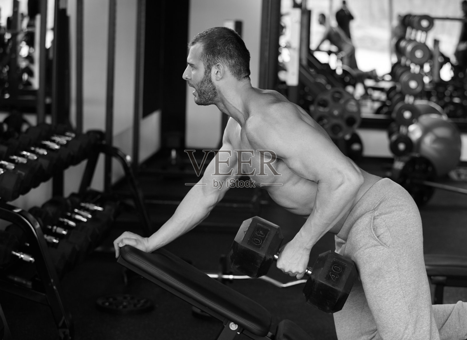 健身的人照片摄影图片