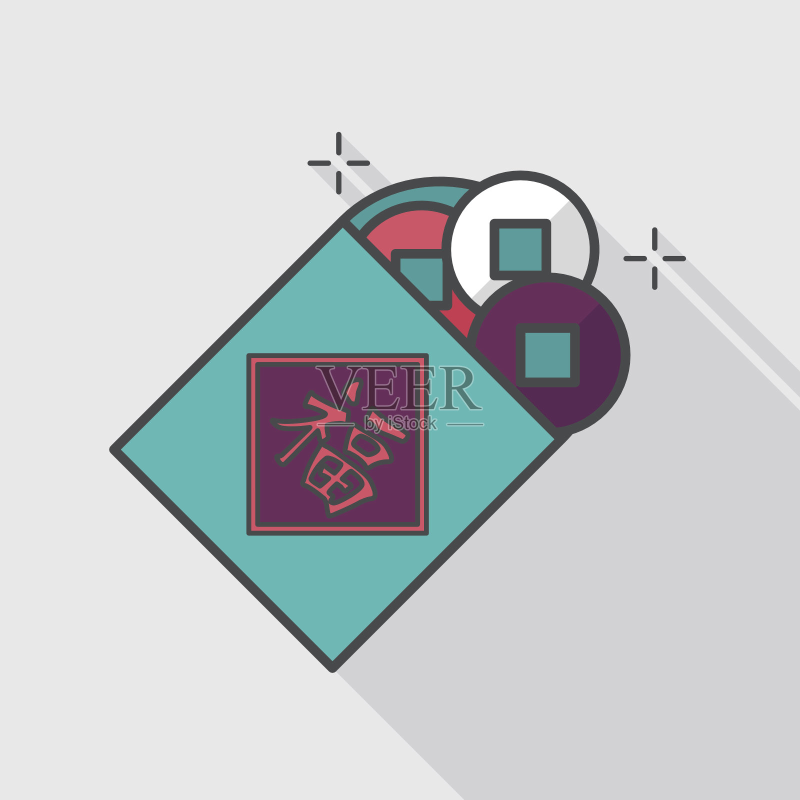 中国新年扁平图标图标素材