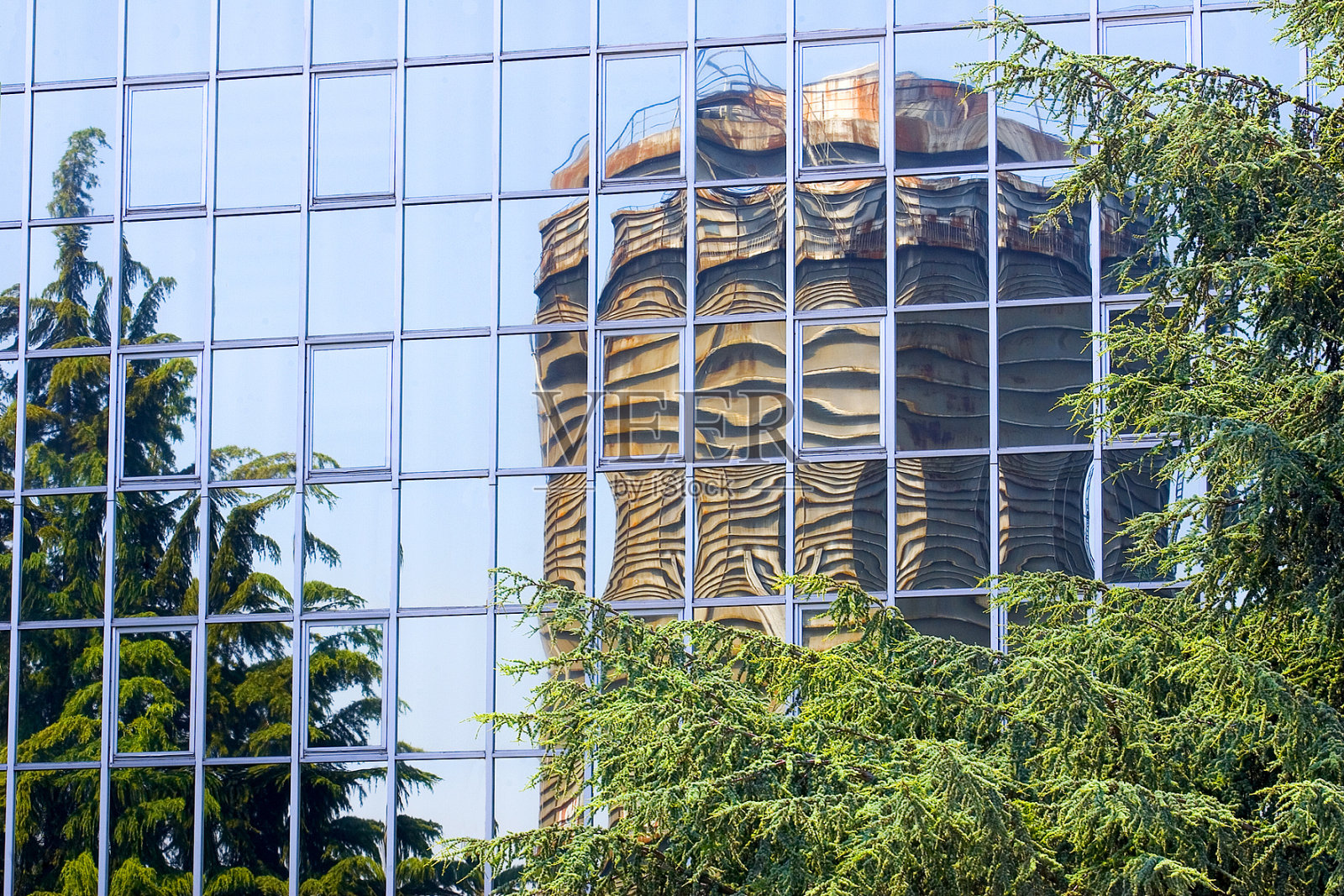 新旧建筑照片摄影图片