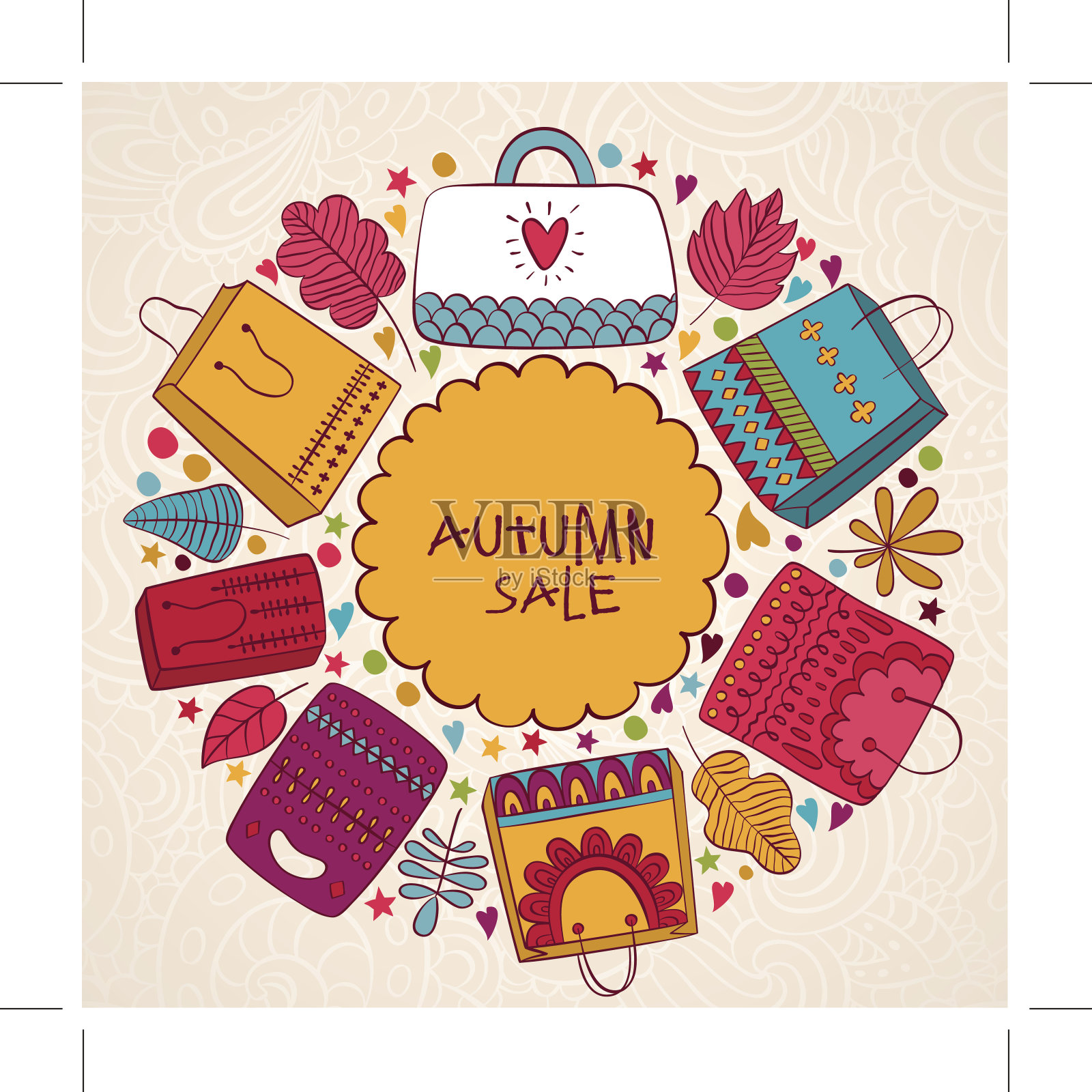 销售设计模板向量插画图片素材