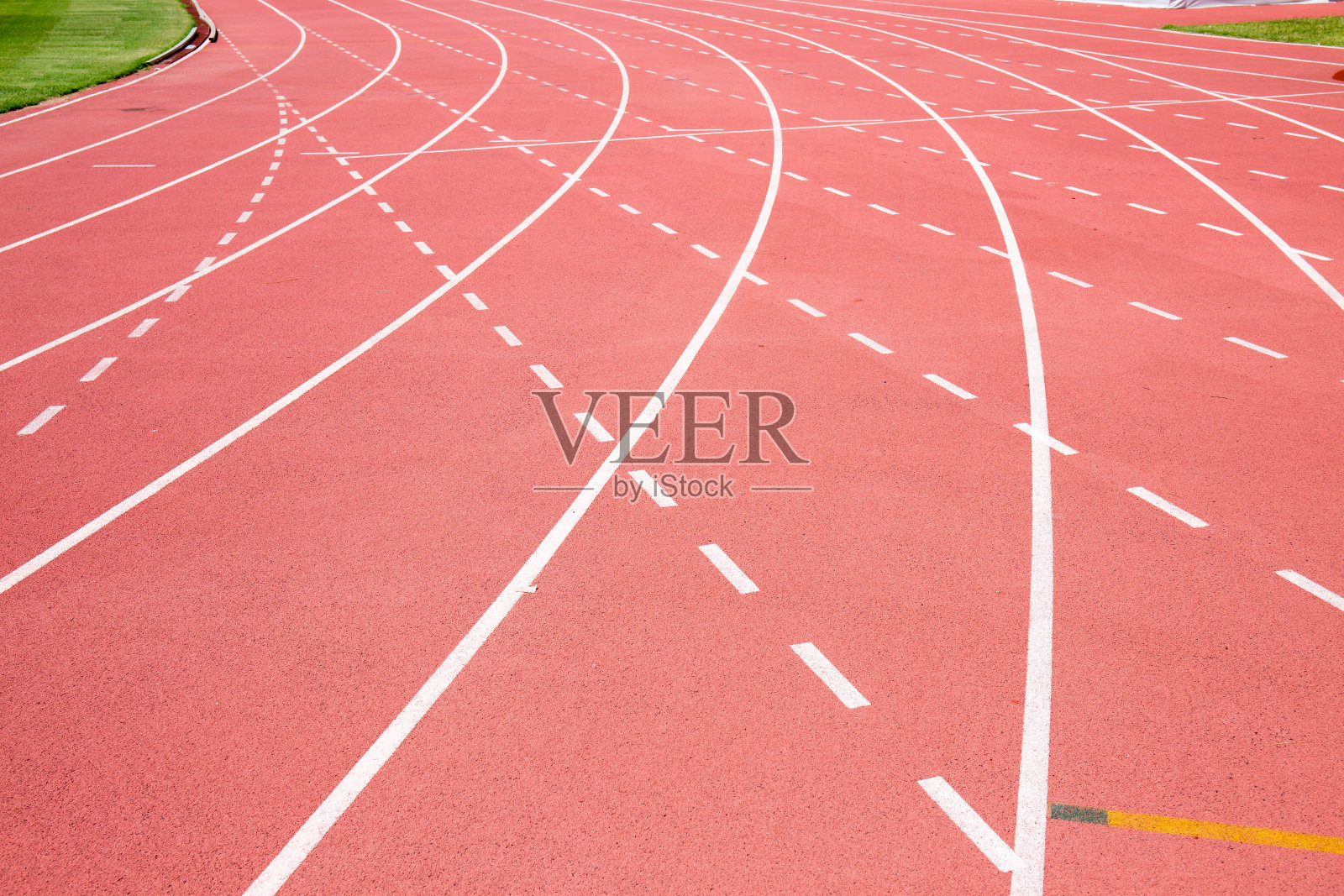 体育馆的红色跑步机照片摄影图片