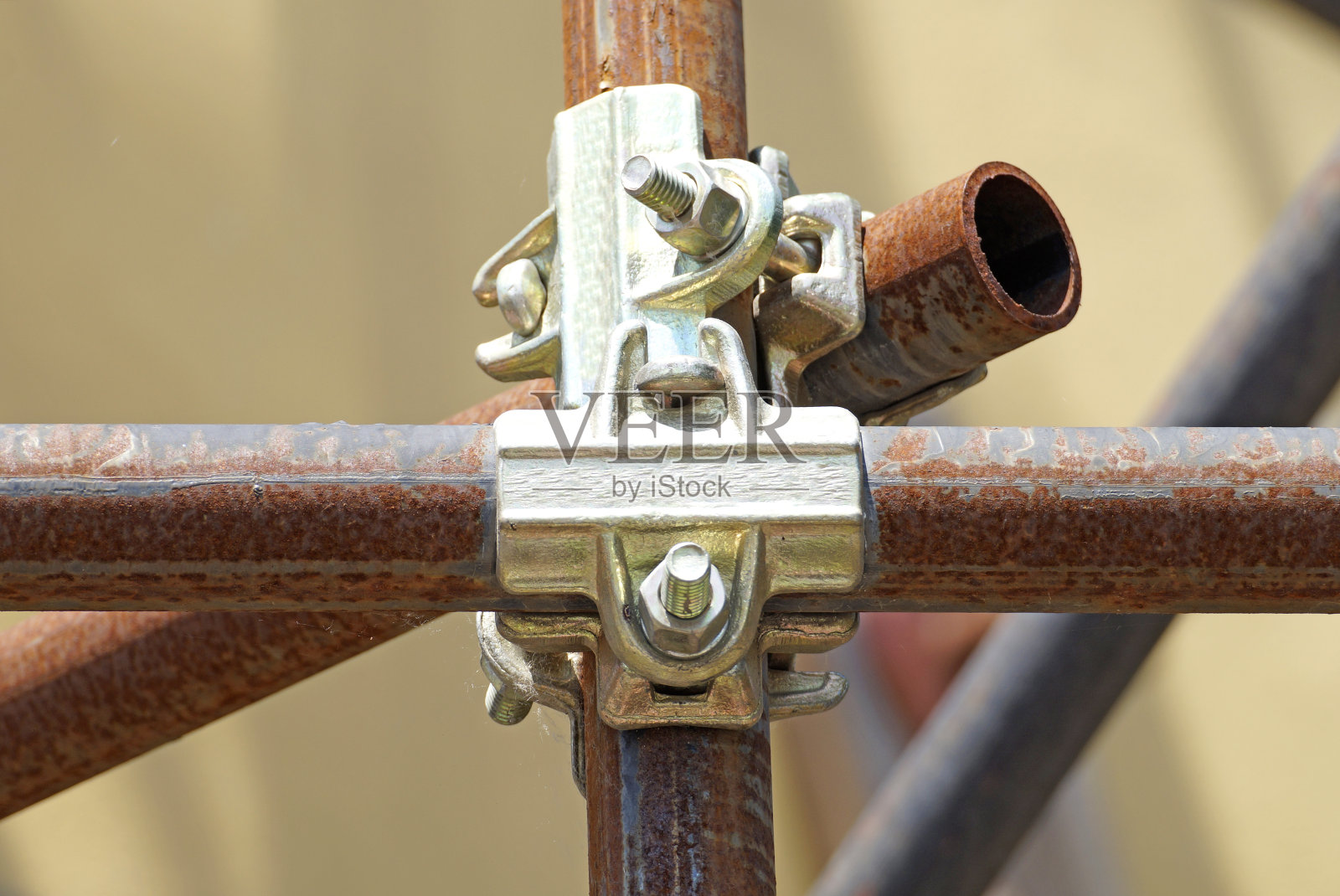 夹脚手架照片摄影图片