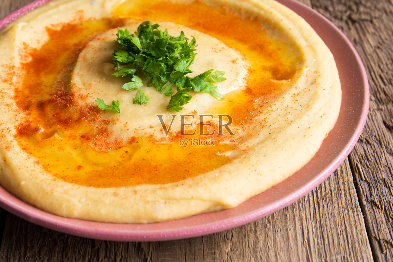 鹰嘴豆泥照片摄影图片