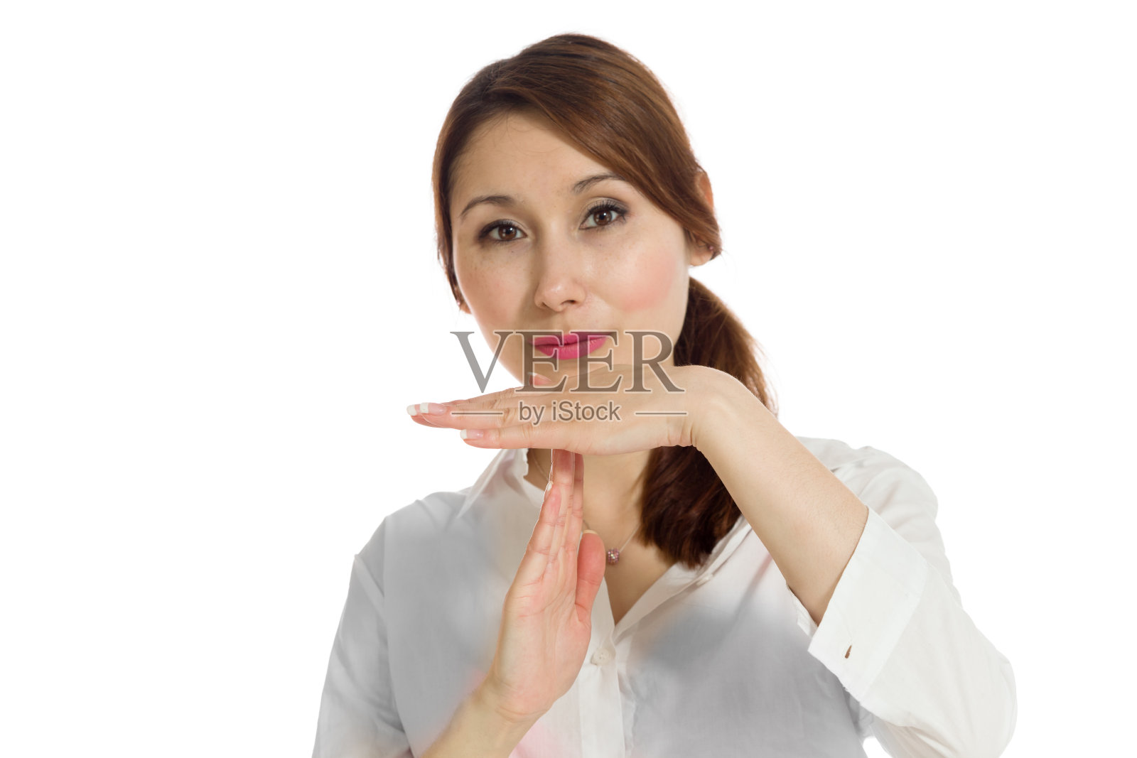 孤立的模型需要休息照片摄影图片