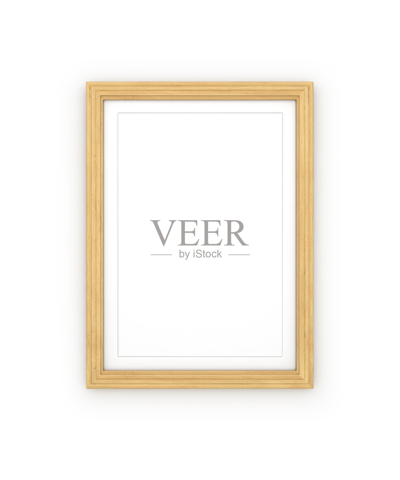 空白的木制框架照片摄影图片