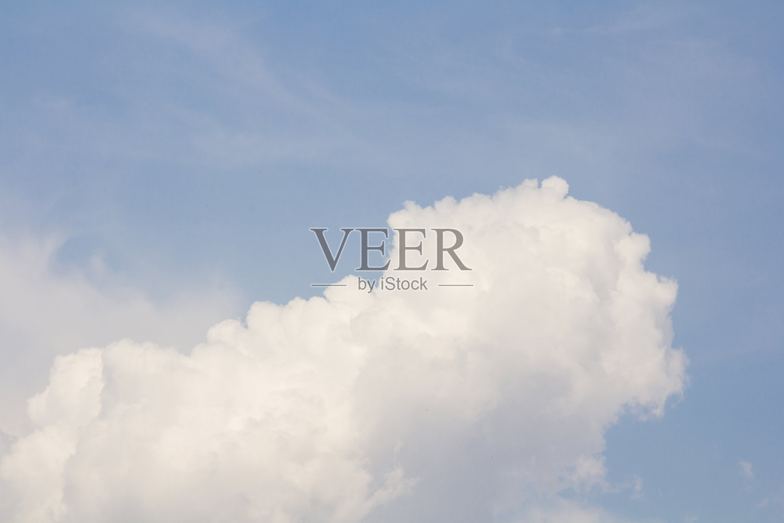 蓝天与云彩特写照片摄影图片