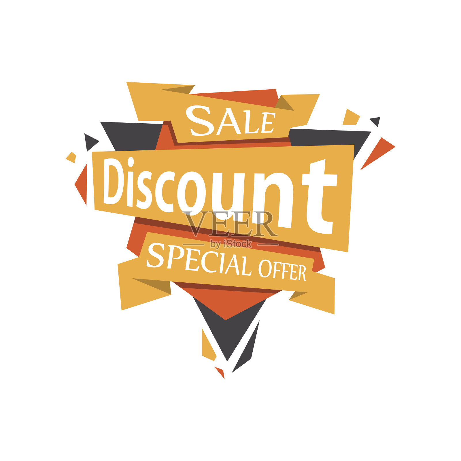 销售横幅模板设计设计元素图片