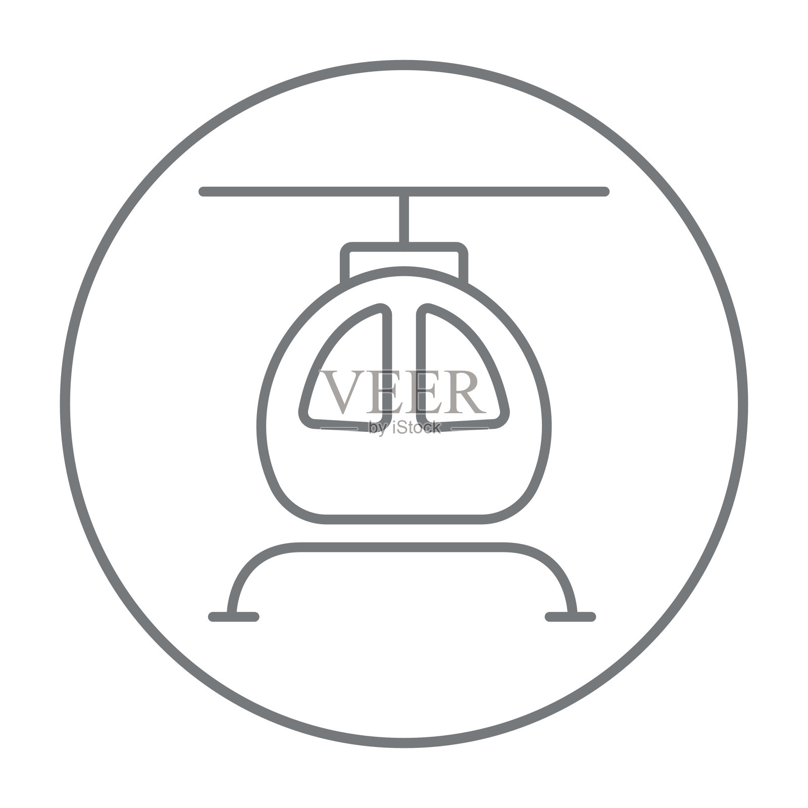 直升机行图标图标素材