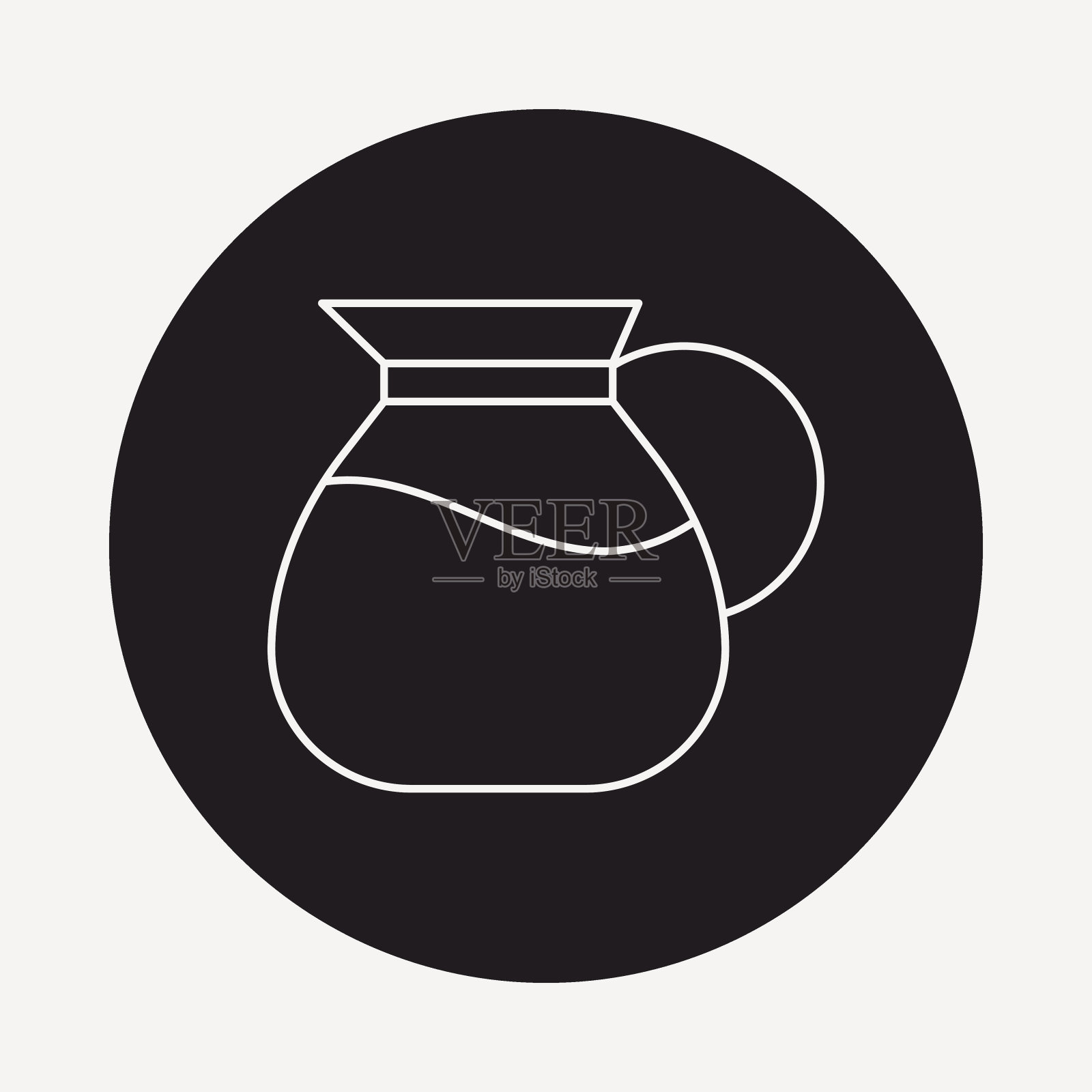 水壶行图标插画图片素材