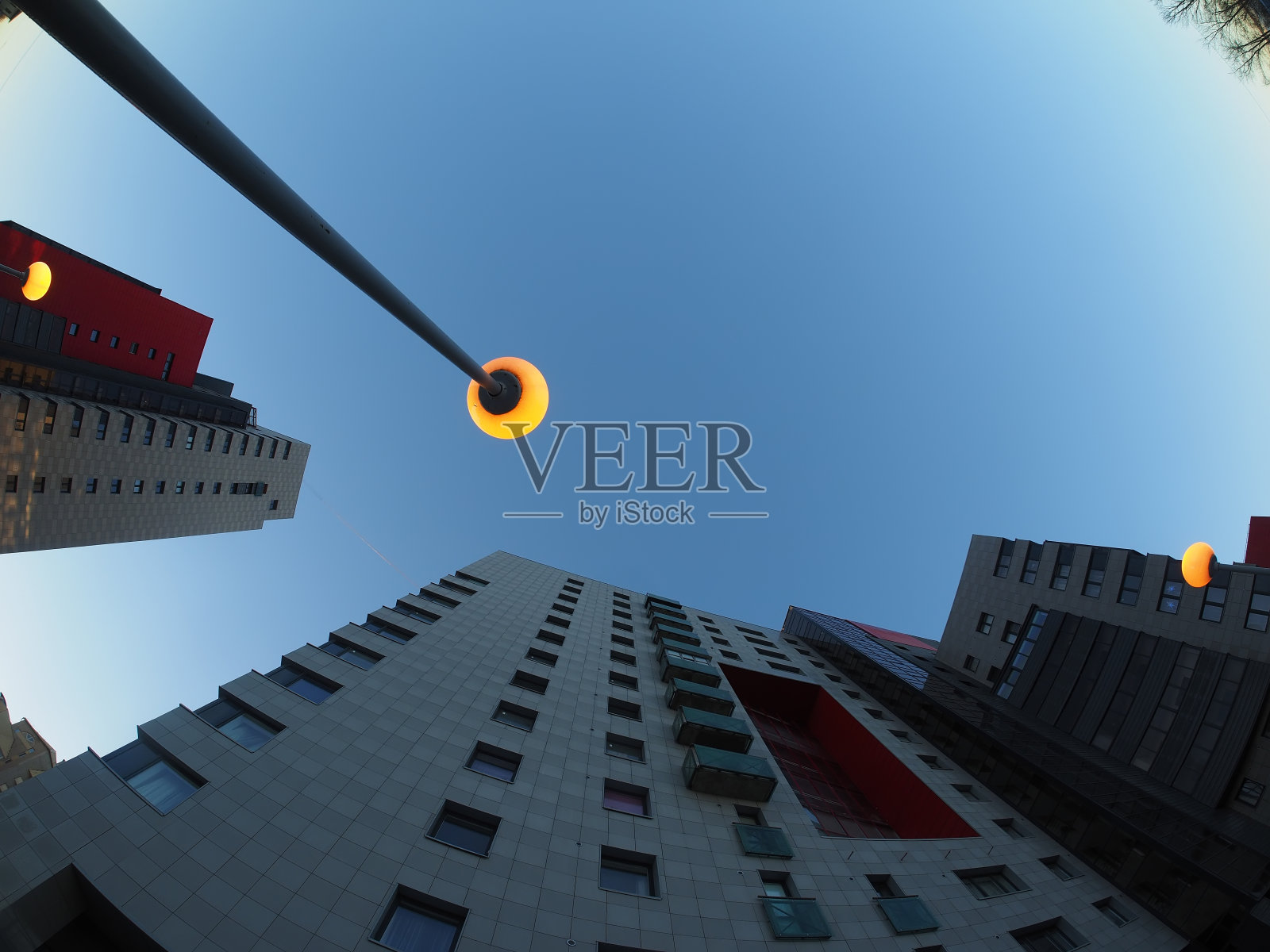 从下往上建造照片摄影图片