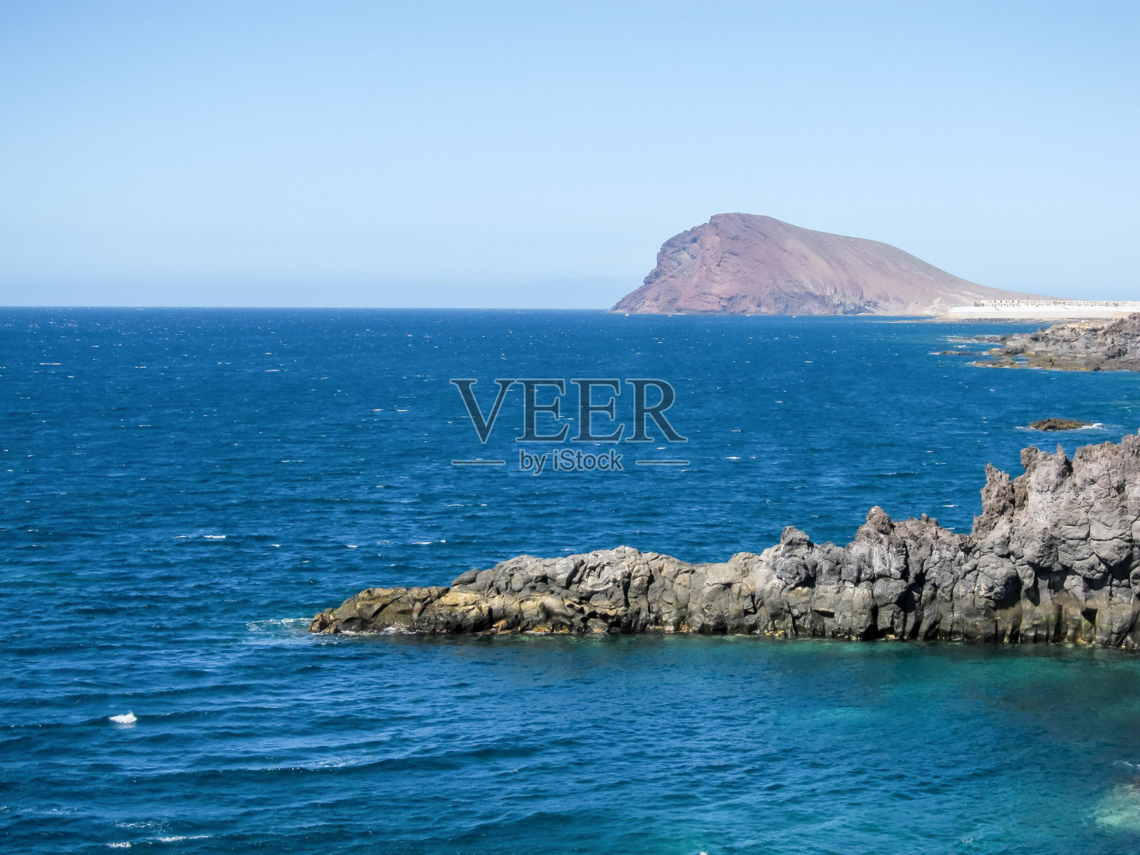 干熔岩海岸海滩照片摄影图片