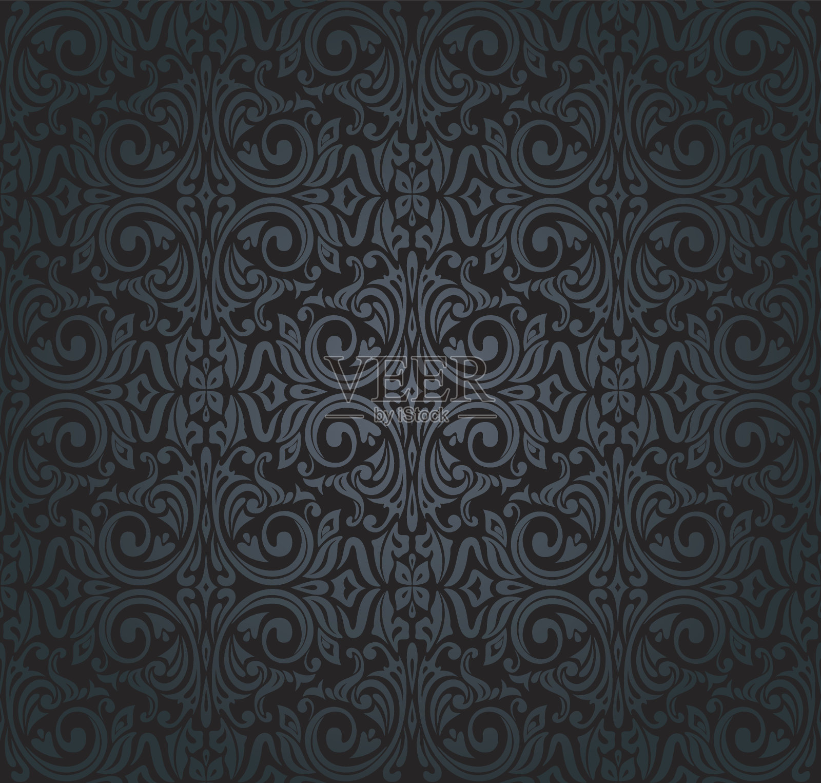 黑色豪华模式复古背景插画图片素材