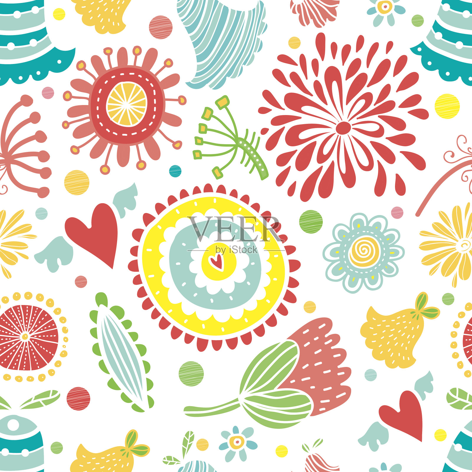 精致的花朵。插画图片素材