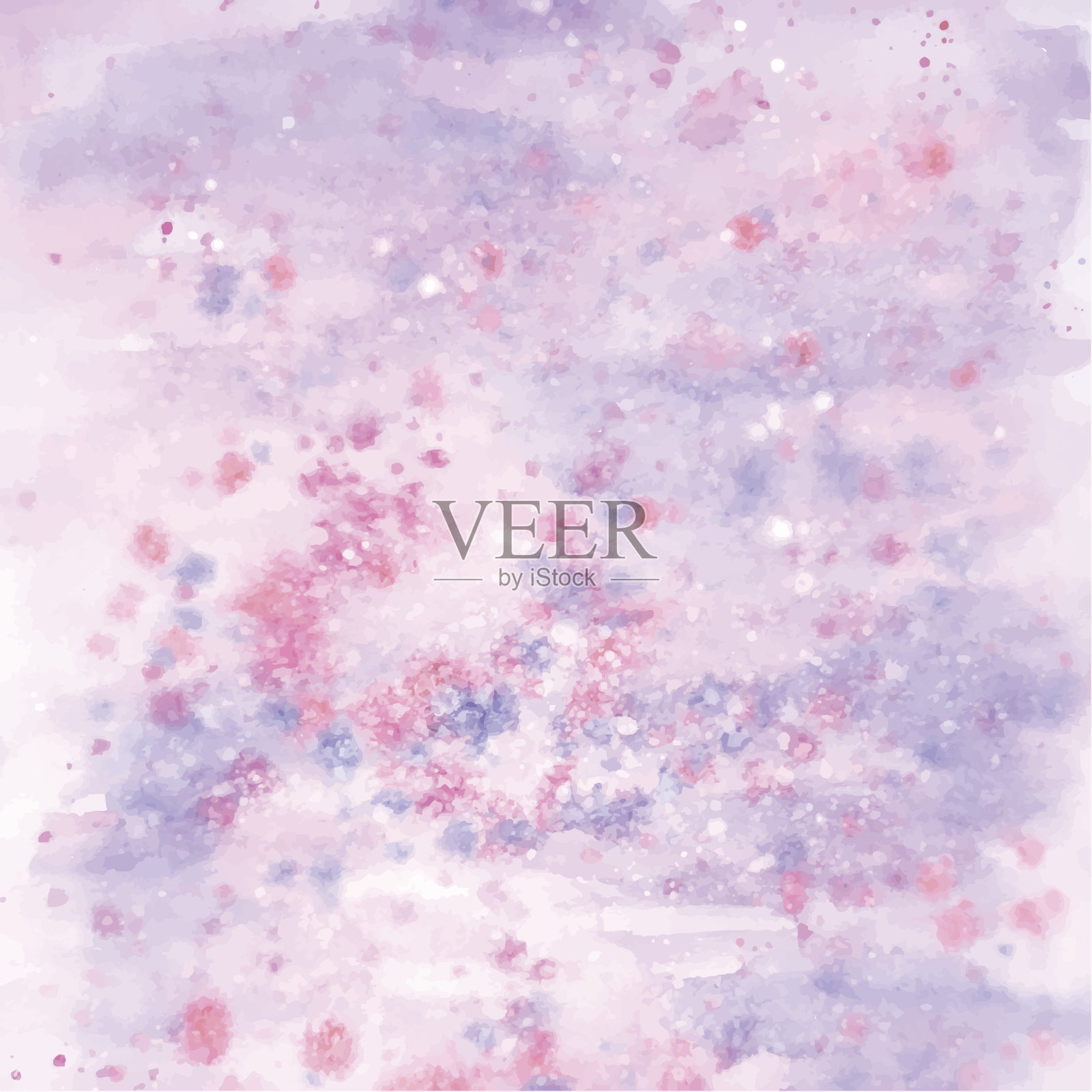 抽象的水彩背景。矢量图插画图片素材