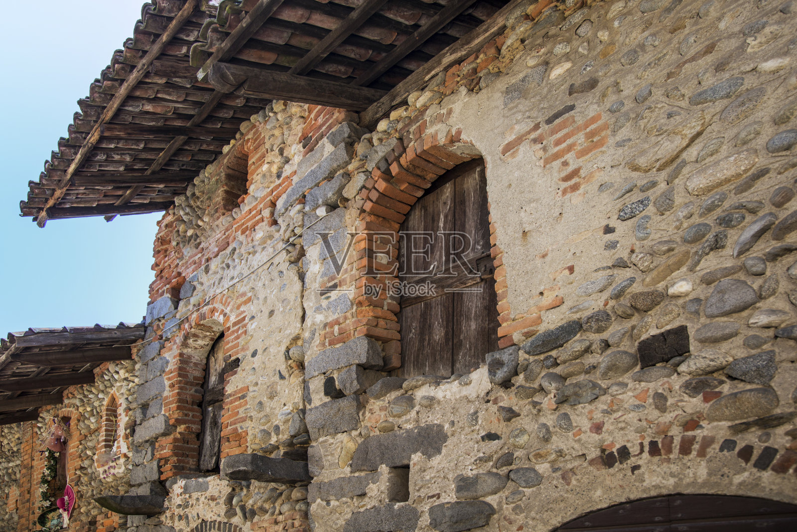 意大利的古村落照片摄影图片