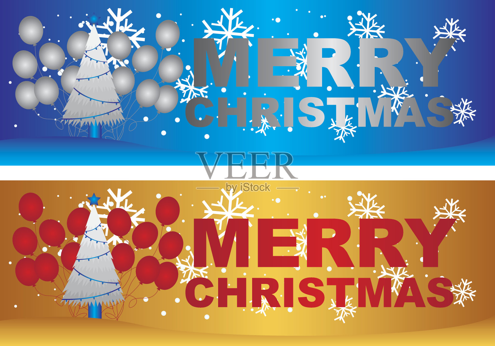 圣诞快乐标签插画图片素材