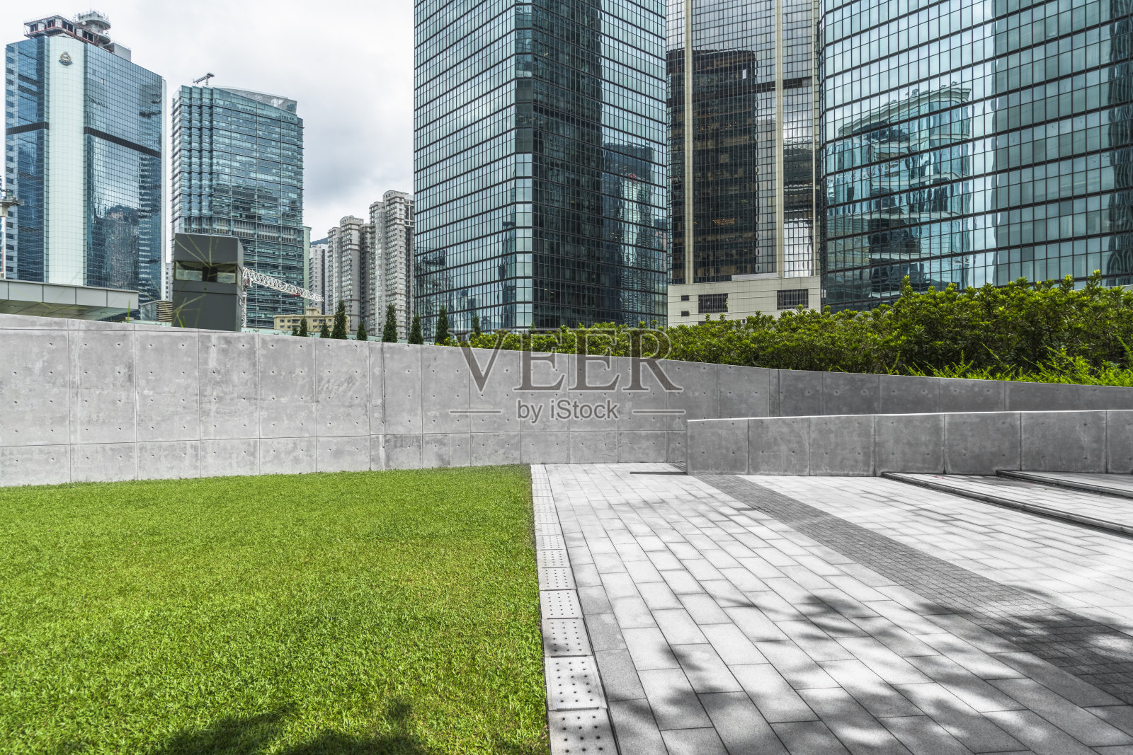 香港的商业区照片摄影图片