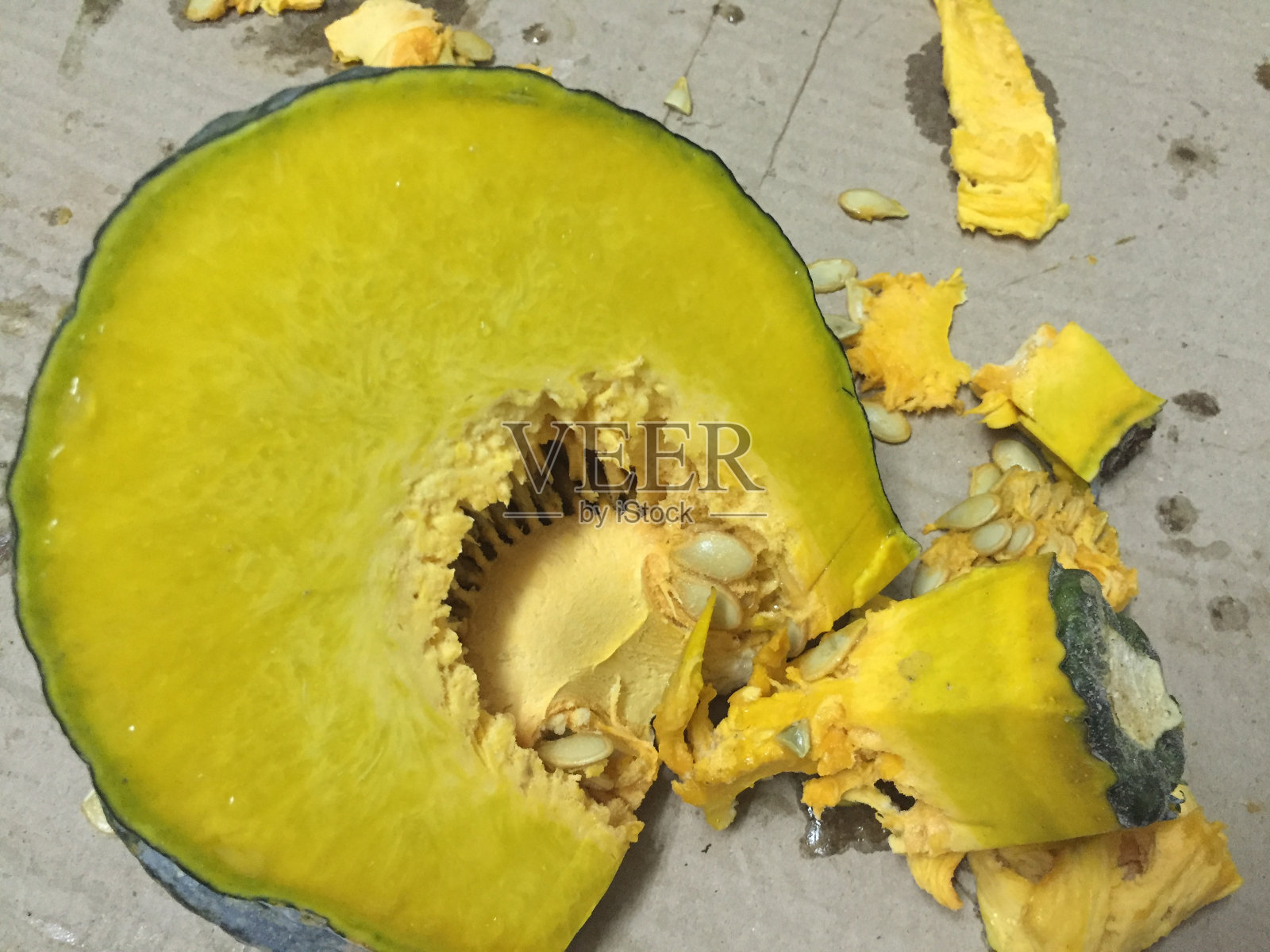 这是南瓜籽的微距镜头照片摄影图片