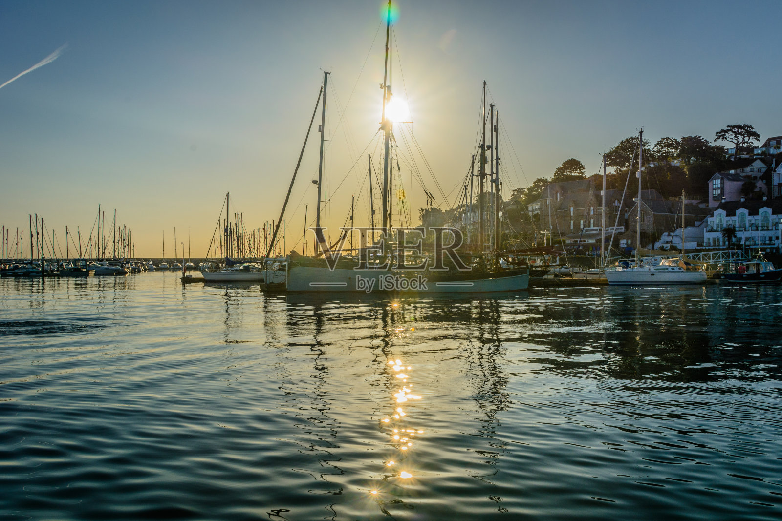 布里克瑟姆的港湾照片摄影图片