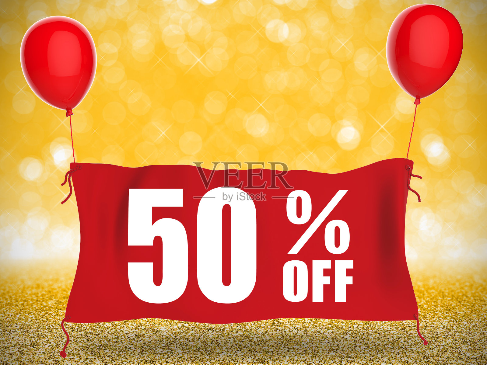 50%的旗帜照片摄影图片