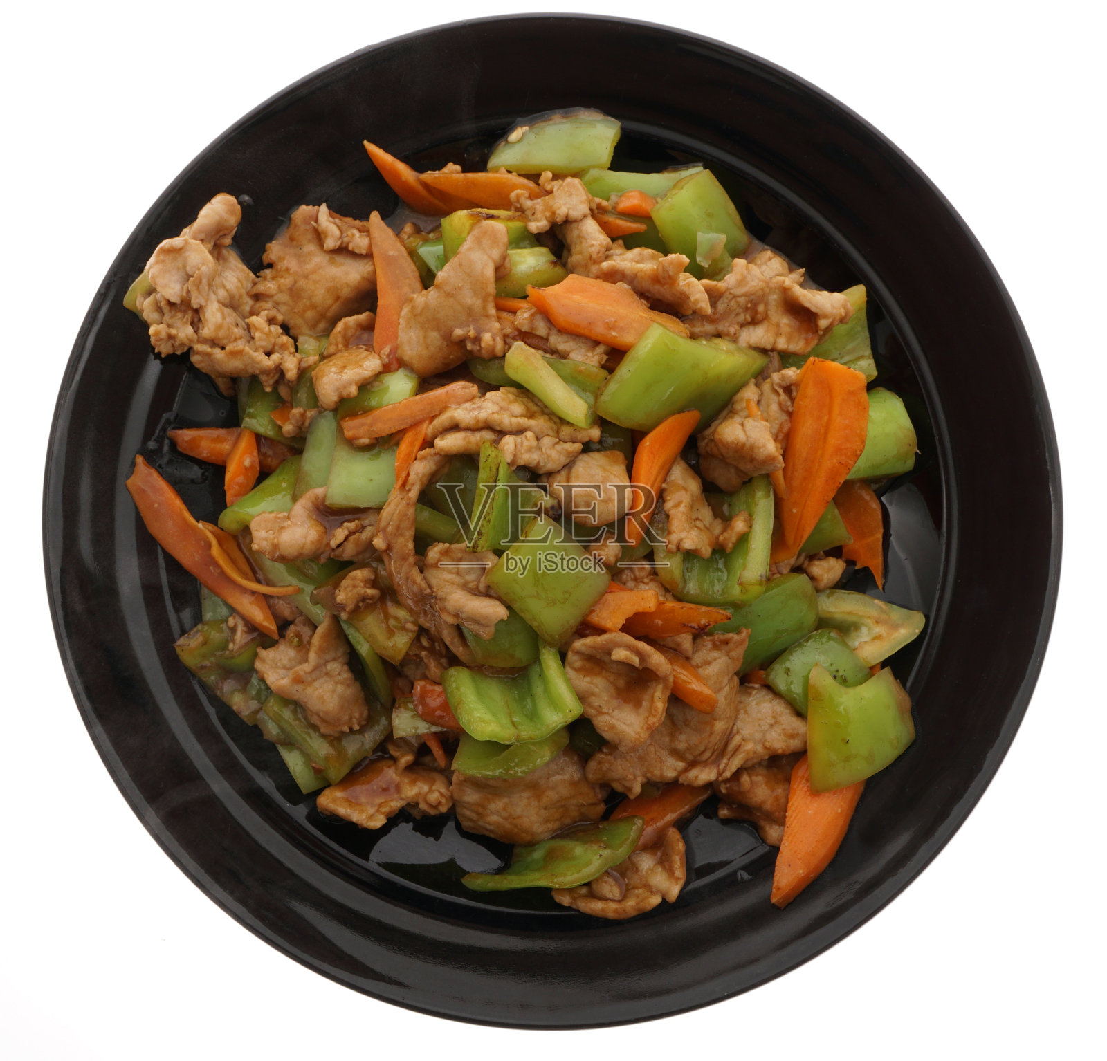 中国菜。辣椒酱猪肉照片摄影图片