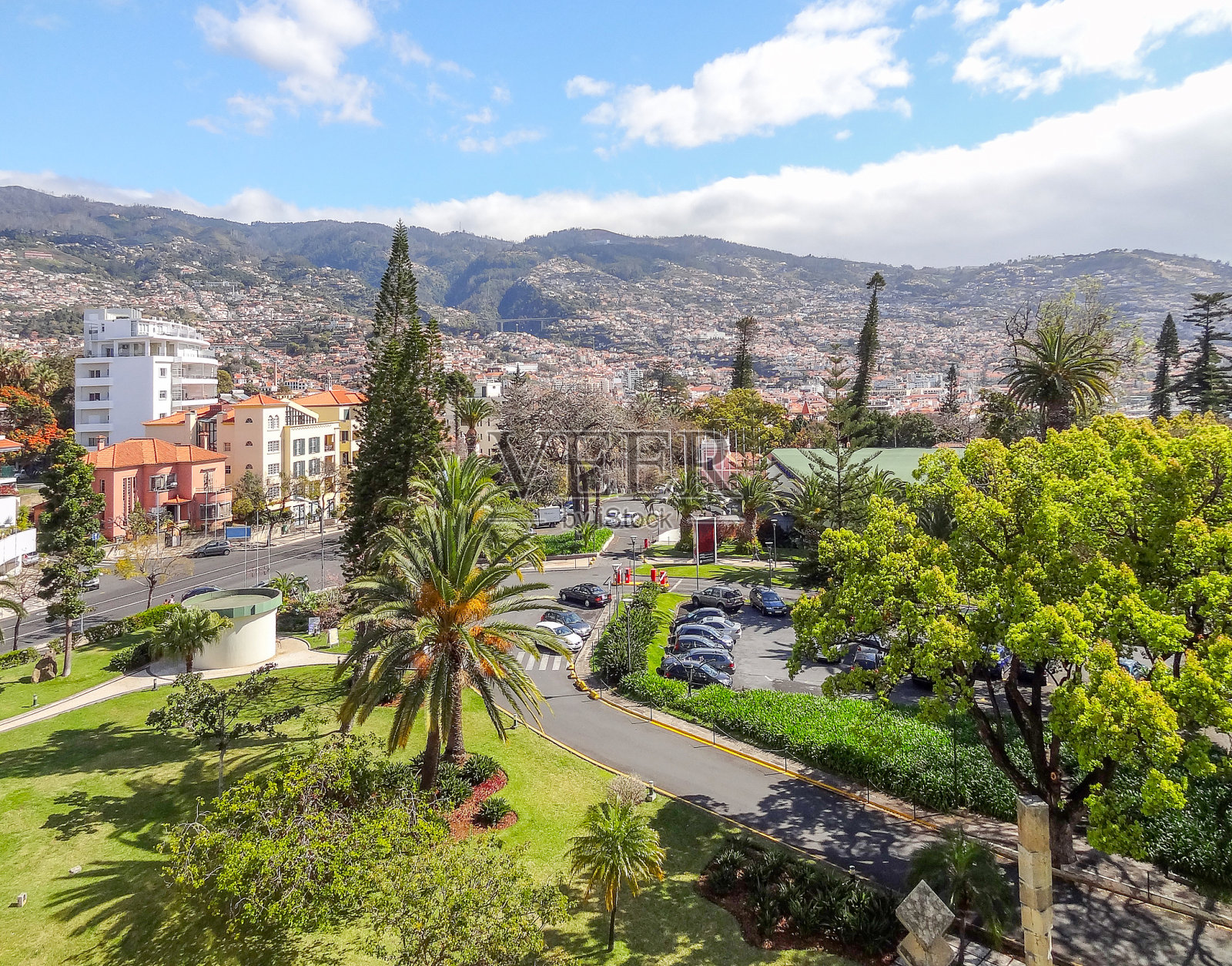 丰沙尔在马德拉照片摄影图片